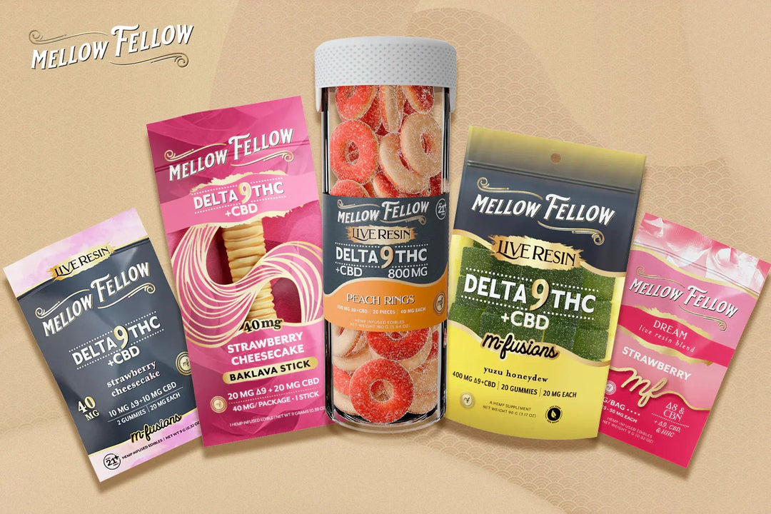 A Guide to Mellow Fellow’s Strongest Delta 9 Gummies