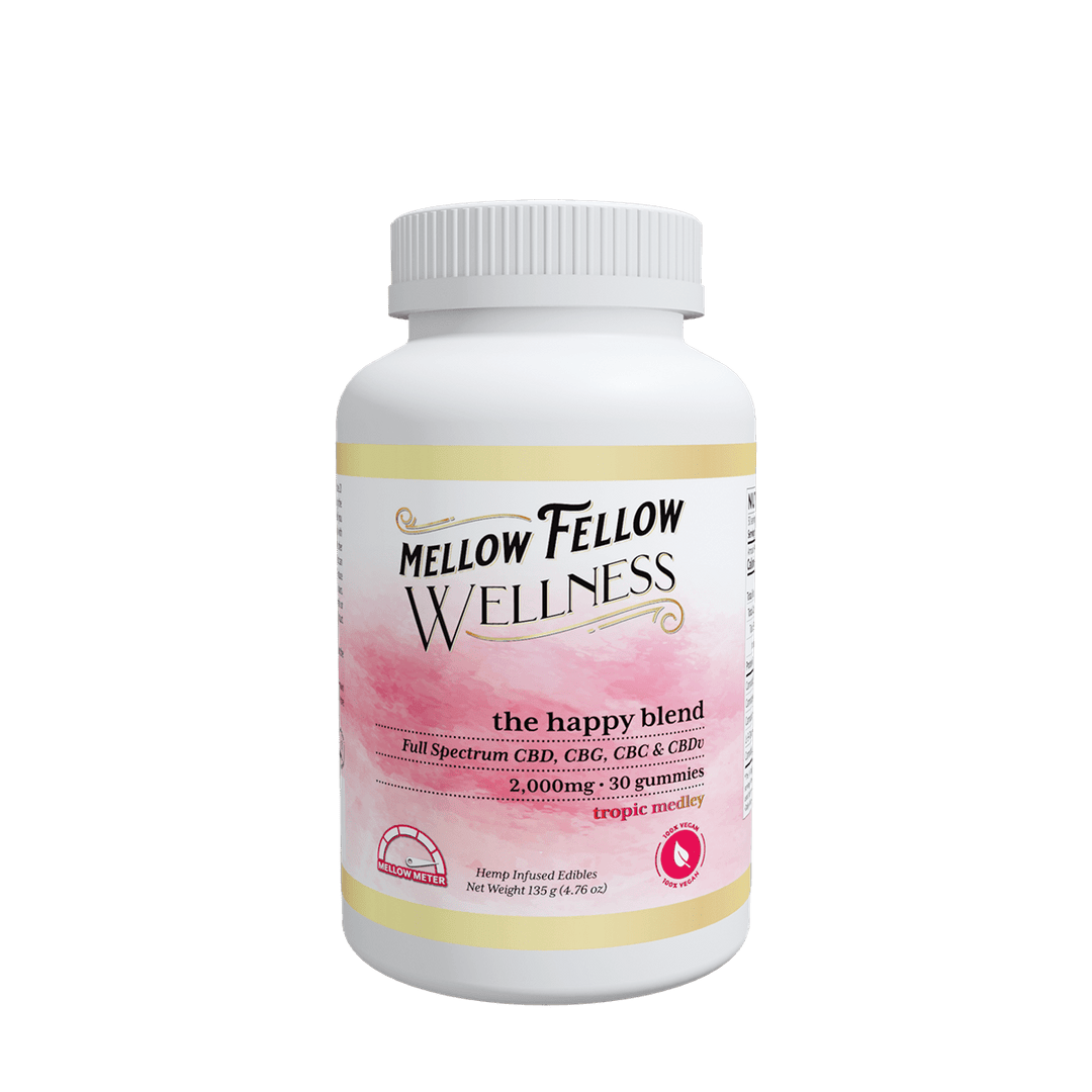 The Happy Blend - 2000mg - Tropic Medley - Mellow Fellow