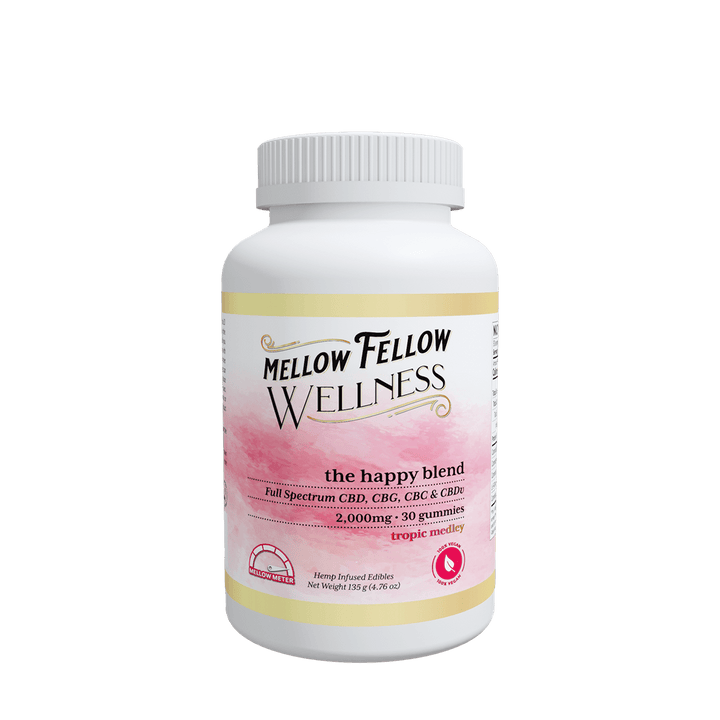 The Happy Blend - 2000mg - Tropic Medley - Mellow Fellow