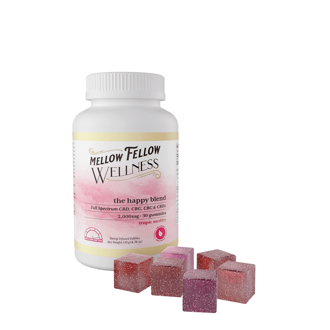 The Happy Blend - 2000mg - Tropic Medley - Mellow Fellow