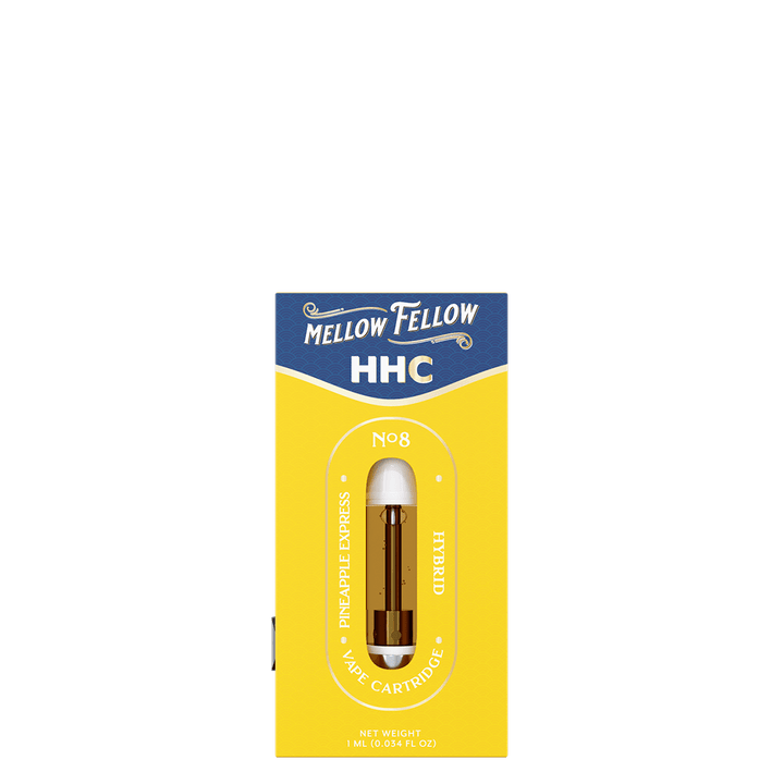 HHC 1ml Vape Cartridge - Pineapple Express (Hybrid) - Mellow Fellow