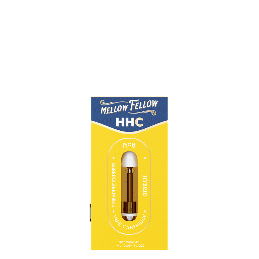HHC 1ml Vape Cartridge - Pineapple Express (Hybrid) - Mellow Fellow