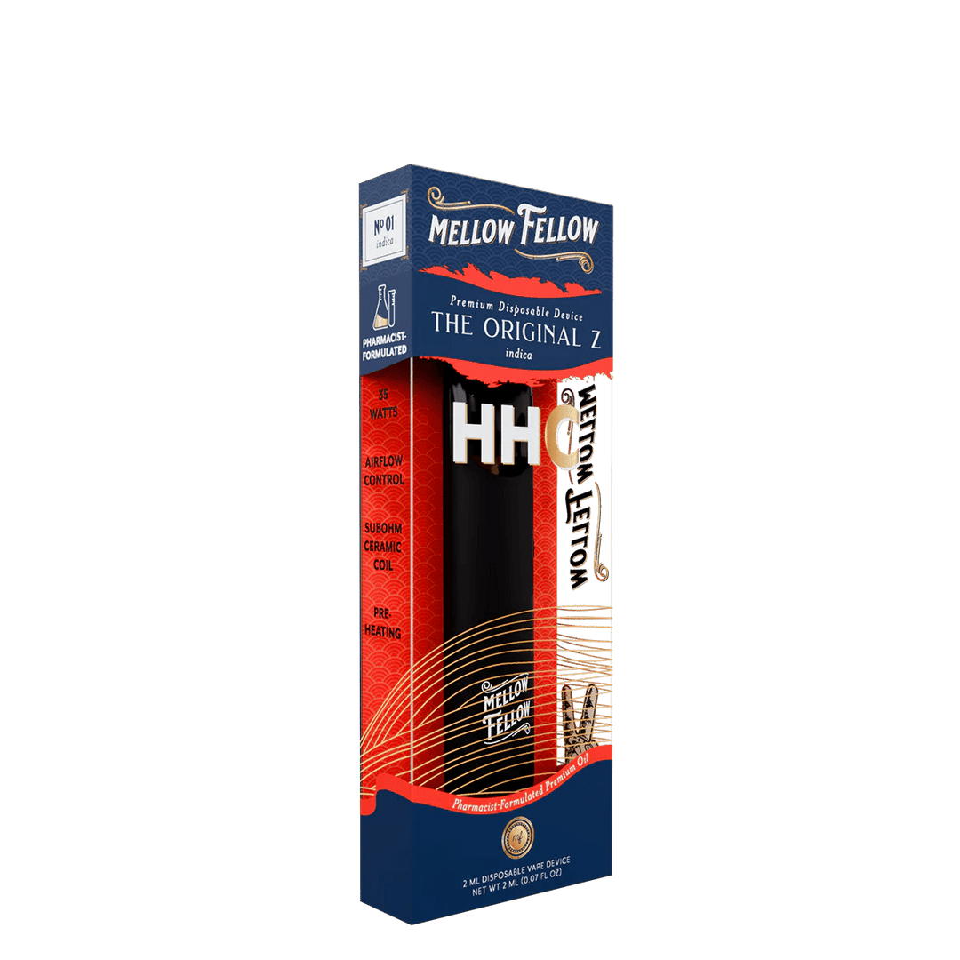 HHC Premium 2ml Disposable Vape - The Original Z (Indica) - Mellow Fellow
