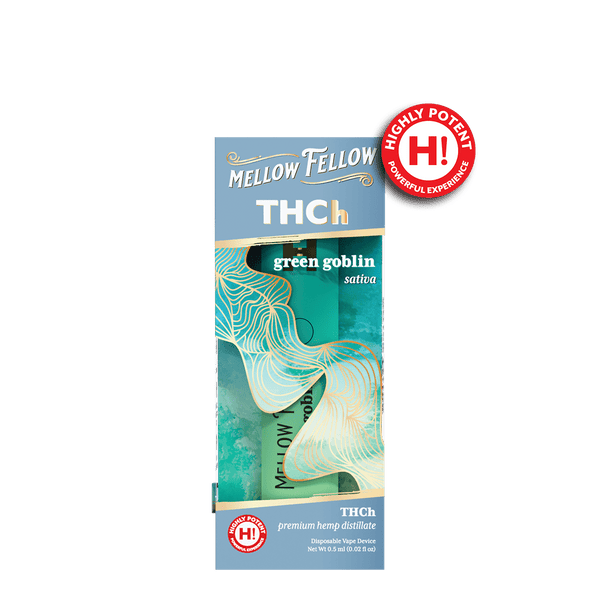 THCh 0.5g Disposable Vape - Green Goblin (Sativa) THCh 0.5g Disposable Vape - Green Goblin (Sativa)