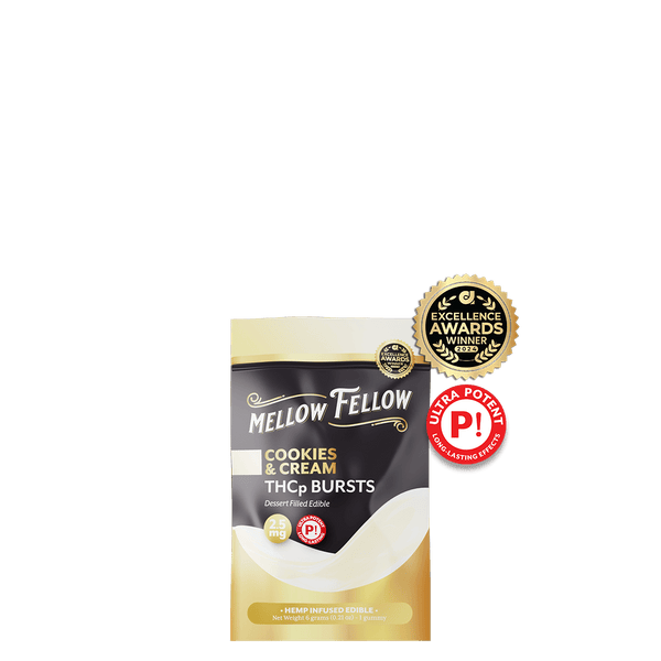THCp Bursts Edibles - Cookies & Cream - 2.5mg THCp Bursts Edibles - Cookies & Cream - 2.5mg