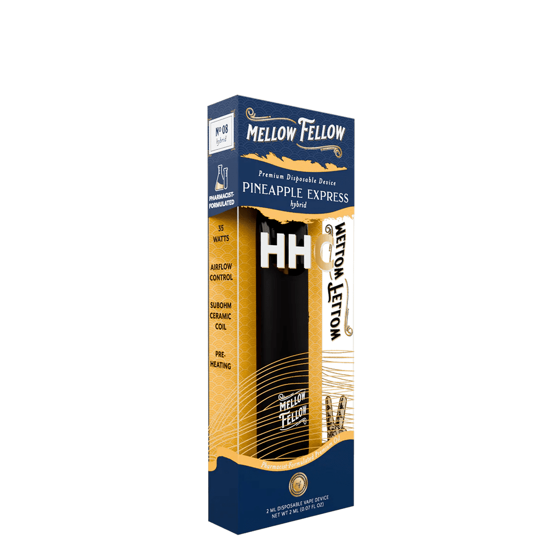 HHC Premium 2ml Disposable Vape - Pineapple Express (Hybrid) - Mellow Fellow