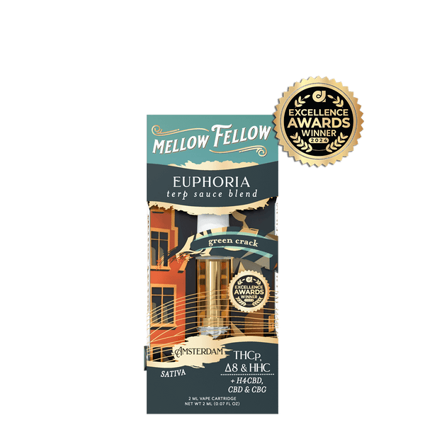Euphoria Blend - Terp Sauce 2ml Vape Cartridge - Green Crack (Sativa) Euphoria Blend - Terp Sauce 2ml Vape Cartridge - Green Crack (Sativa)