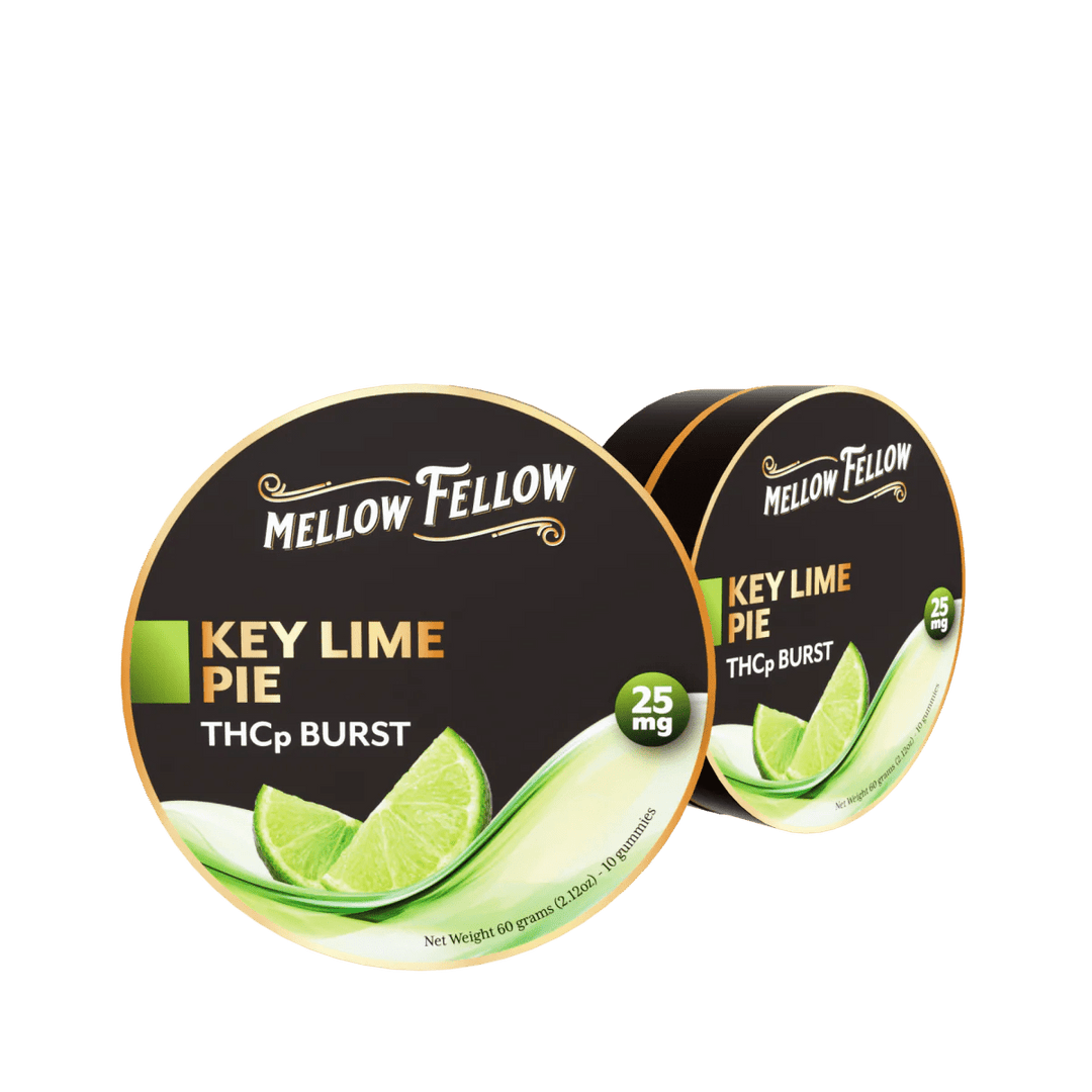 THCp Bursts Edibles - Key Lime Pie - 25mg - Mellow Fellow
