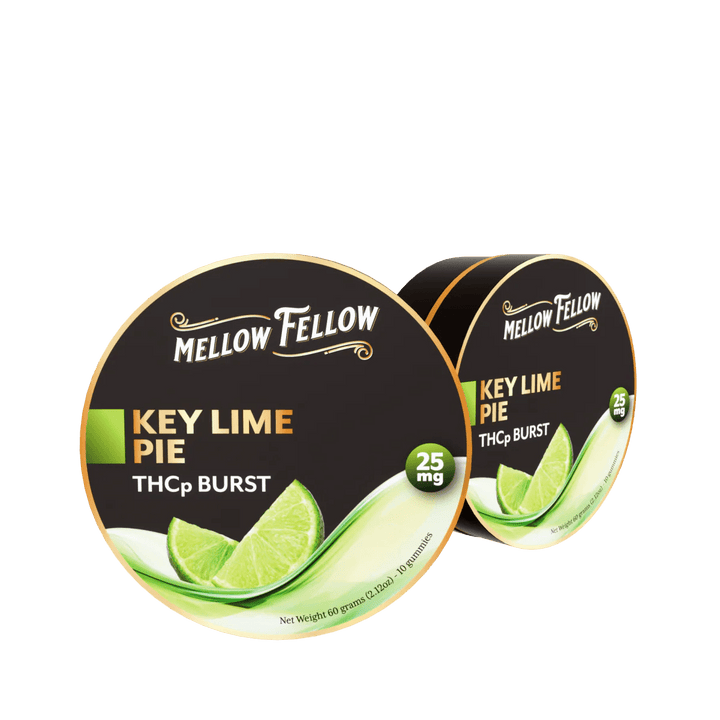 THCp Bursts Edibles - Key Lime Pie - 25mg - Mellow Fellow