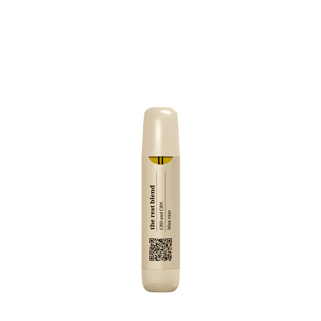 The Rest Blend - 1ml CBD Disposable Vape (Blue Razz) - Mellow Fellow