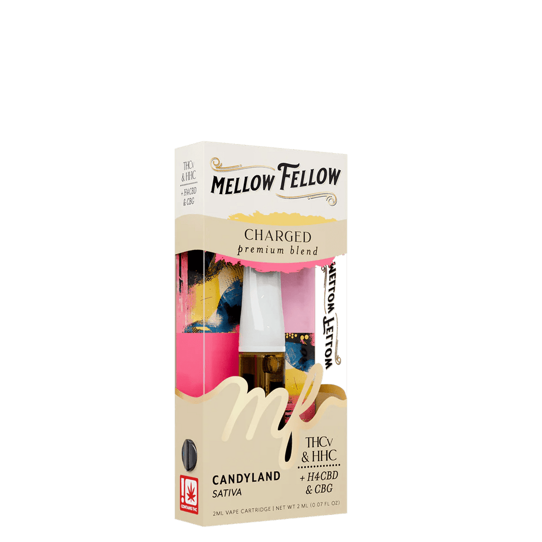 Charged Blend 2ml Vape Cartridge - Candyland (Sativa) - Mellow Fellow