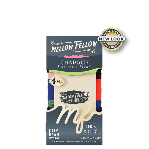 Charged Blend 4ml Live Resin Disposable Vape - Jilly Bean (Hybrid) Charged Blend 4ml Live Resin Disposable Vape - Jilly Bean (Hybrid)