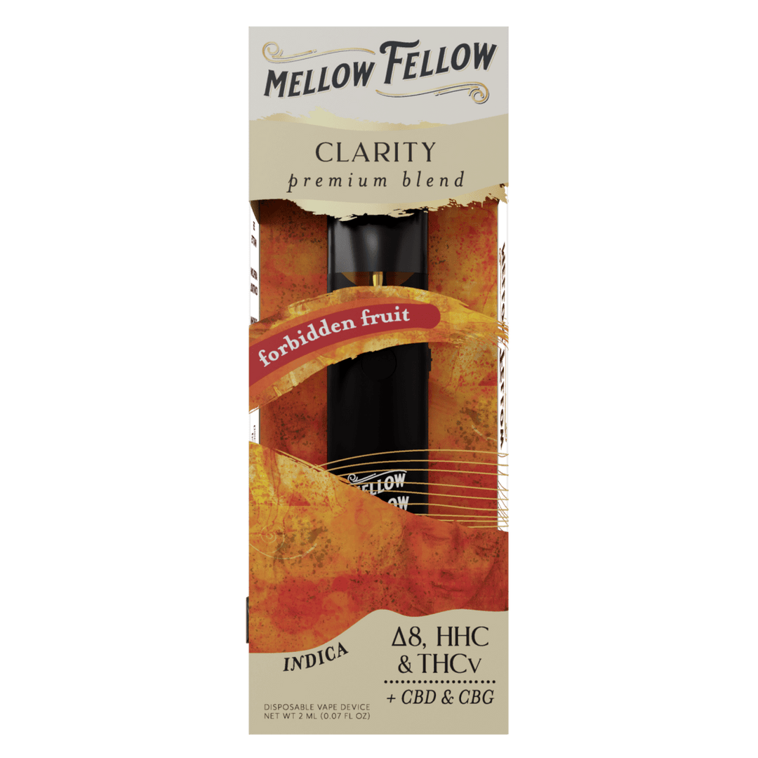 Clarity Blend 2ml Disposable Vape - Forbidden Fruit (Indica) - Mellow Fellow
