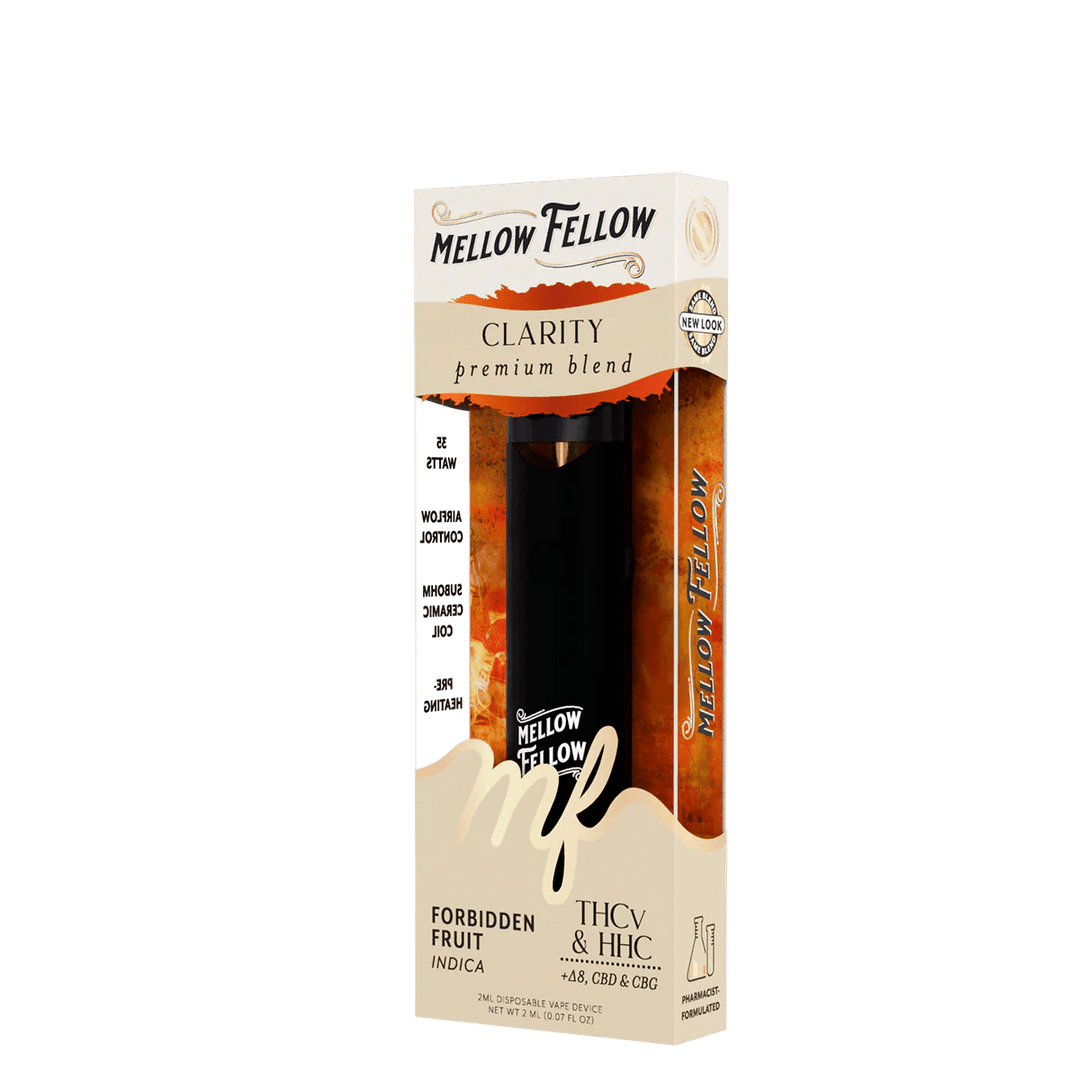 Clarity Blend 2ml Disposable Vape - Forbidden Fruit (Indica) - Mellow Fellow