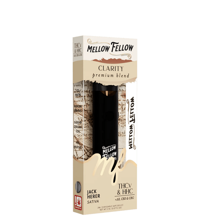 Clarity Blend 2ml Disposable Vape - Jack Herer (Sativa) - Mellow Fellow