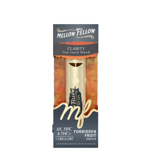 Clarity Blend 2ml Live Resin Disposable Vape - Forbidden Fruit (Indica) Clarity Blend 2ml Live Resin Disposable Vape - Forbidden Fruit (Indica)