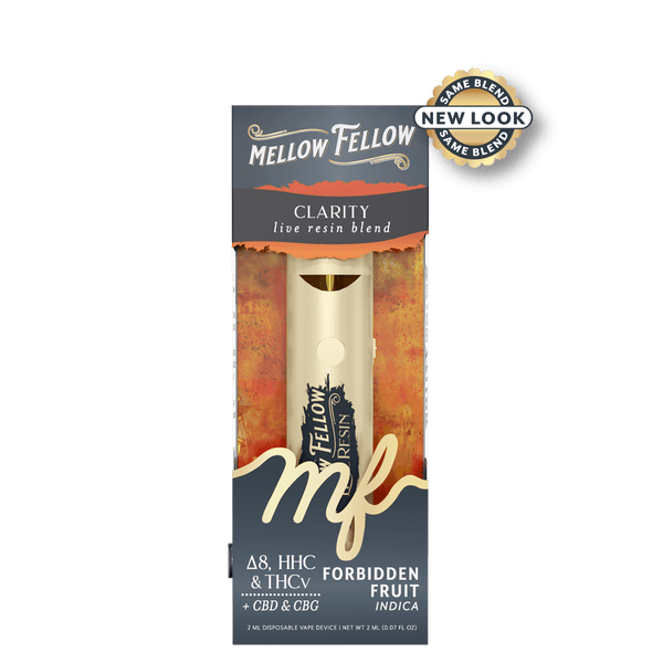 Clarity Blend 2ml Live Resin Disposable Vape - Forbidden Fruit (Indica) Clarity Blend 2ml Live Resin Disposable Vape - Forbidden Fruit (Indica)