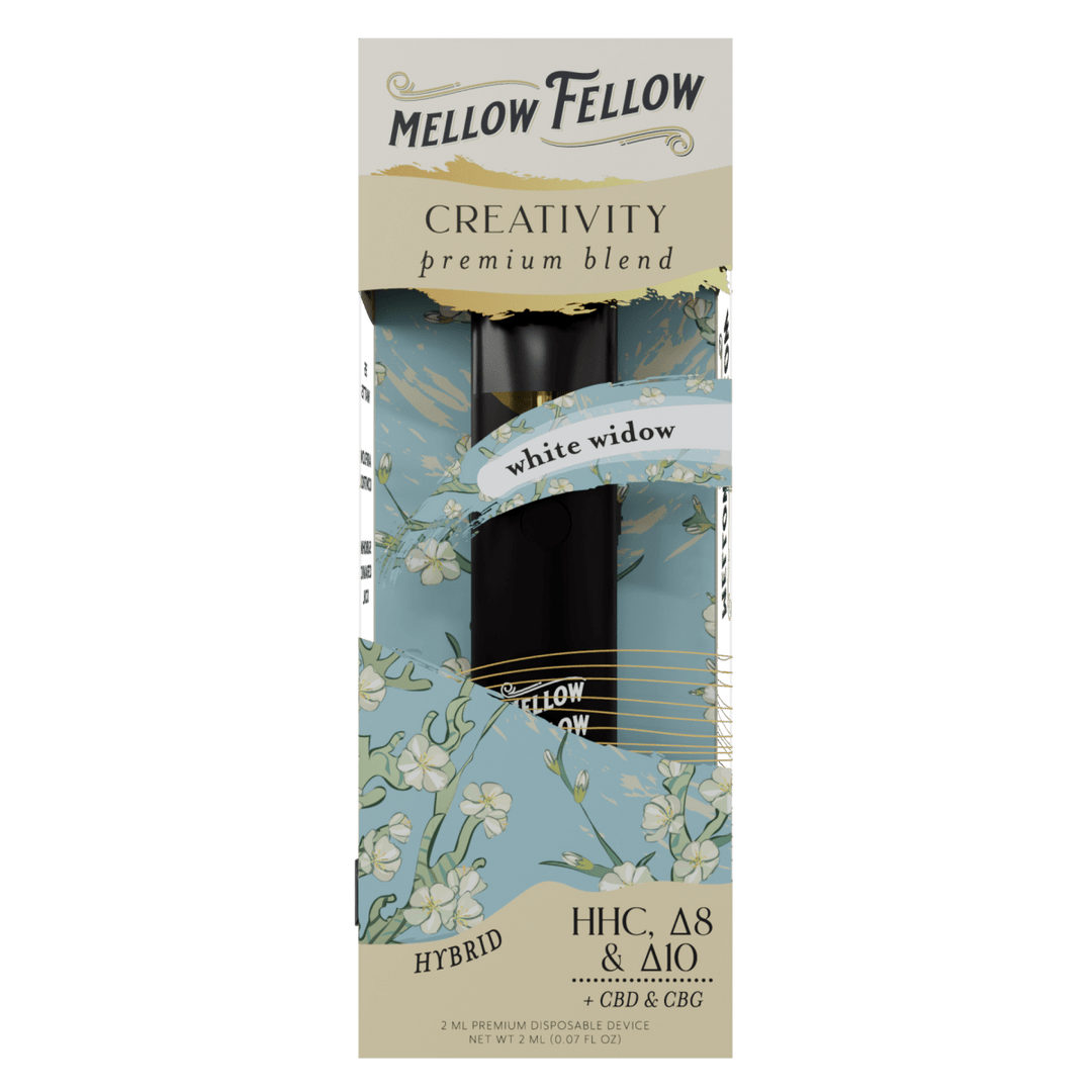 Creativity Blend 2ml Disposable Vape - White Widow (Hybrid) - Mellow Fellow