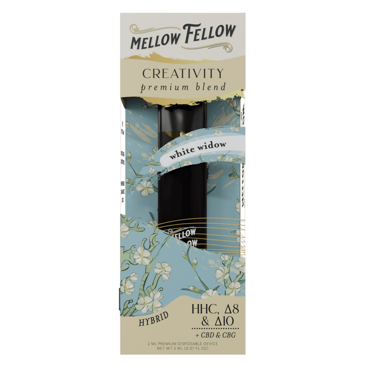 Creativity Blend 2ml Disposable Vape - White Widow (Hybrid) - Mellow Fellow