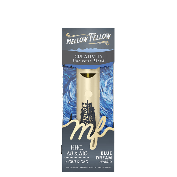 Creativity Blend 2ml Live Resin Disposable Vape - Blue Dream (Hybrid) Creativity Blend 2ml Live Resin Disposable Vape - Blue Dream (Hybrid)