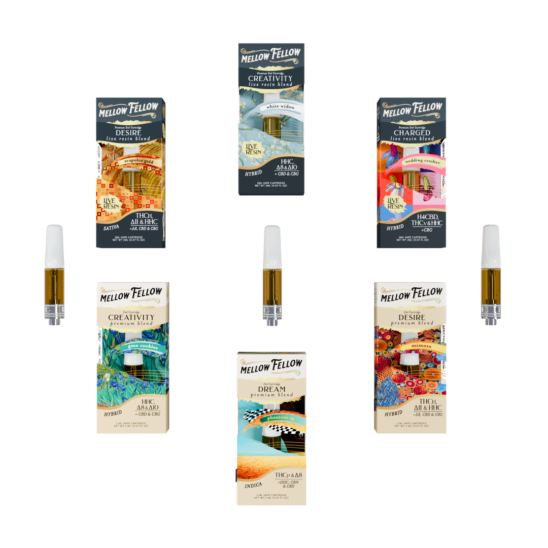 Custom Blends Bundle - 2ml Cartridges (4 Pack) - Mellow Fellow