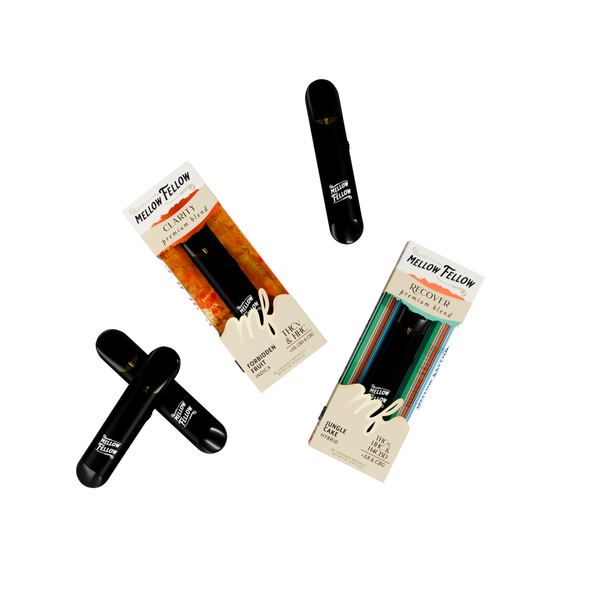 Clarity (Forbidden Fruit) & Recover (Jungle Cake) 2ml Disposable Vape - Day/Night Bundle (Indica/Hybrid) Clarity (Forbidden Fruit) & Recover (Jungle Cake) 2ml Disposable Vape - Day/Night Bundle (Indica/Hybrid)