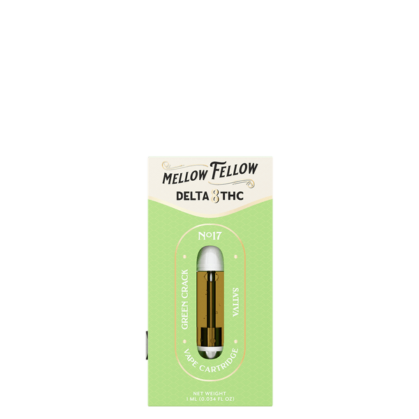 Delta 8 1ml Vape Cartridge - Green Crack (Sativa) Delta 8 1ml Vape Cartridge - Green Crack (Sativa)
