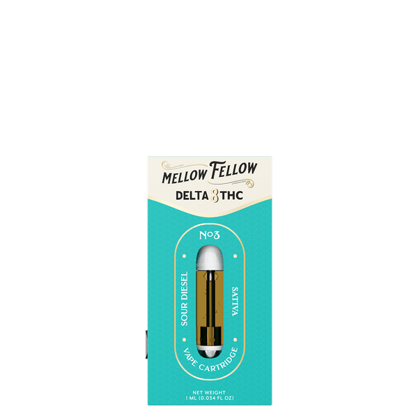 Delta 8 1ml Vape Cartridge - Sour Diesel (Sativa) Delta 8 1ml Vape Cartridge - Sour Diesel (Sativa)