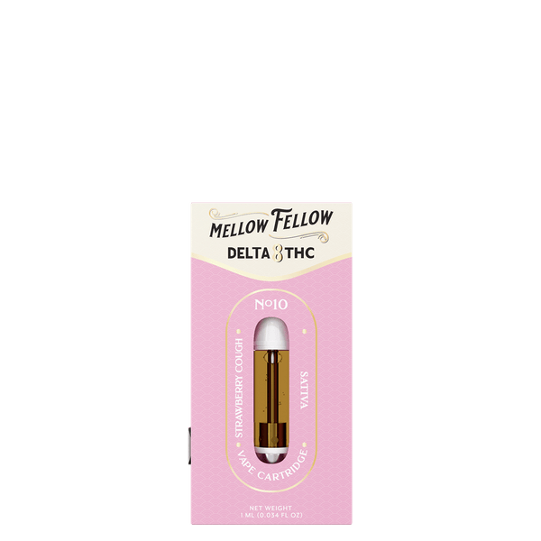 Delta 8 1ml Vape Cartridge - Strawberry Cough (Sativa) Delta 8 1ml Vape Cartridge - Strawberry Cough (Sativa)
