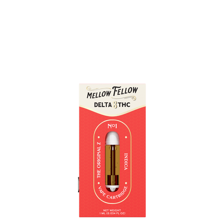 Delta 8 1ml Vape Cartridge - The Original Z (Indica) - Mellow Fellow