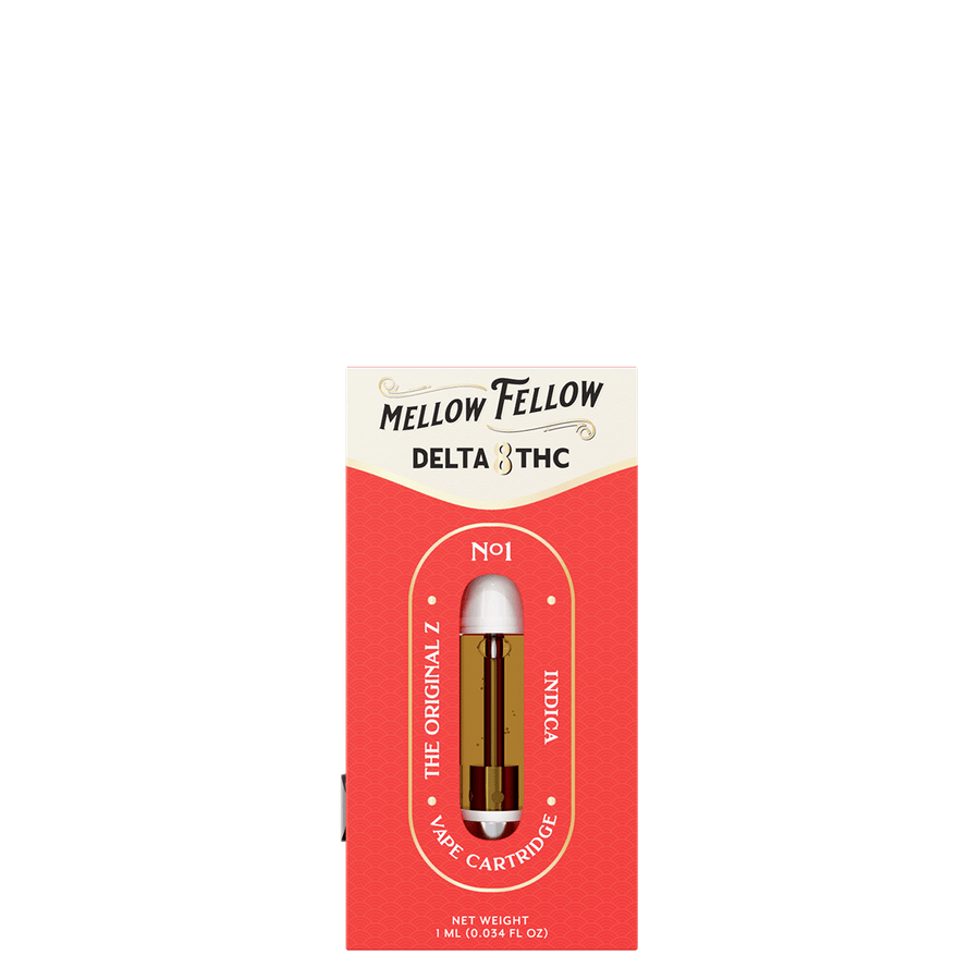 Delta 8 1ml Vape Cartridge - The Original Z (Indica) - Mellow Fellow