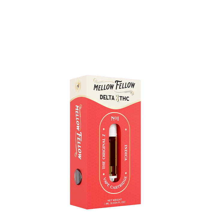 Delta 8 1ml Vape Cartridge - The Original Z (Indica) - Mellow Fellow