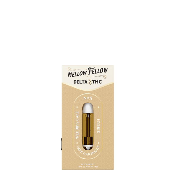 Delta 8 1ml Vape Cartridge - Wedding Cake (Hybrid) Delta 8 1ml Vape Cartridge - Wedding Cake (Hybrid)