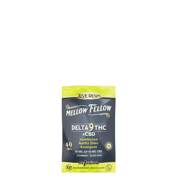 Delta 9 Live Resin Gummies 40mg 2 ct. - Rambutan Kaffir Lime Kumquat Delta 9 Live Resin Gummies 40mg 2 ct. - Rambutan Kaffir Lime Kumquat