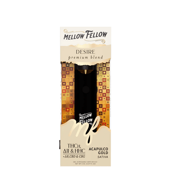 Desire Blend 2ml Disposable Vape - Acapulco Gold (Sativa) Desire Blend 2ml Disposable Vape - Acapulco Gold (Sativa)