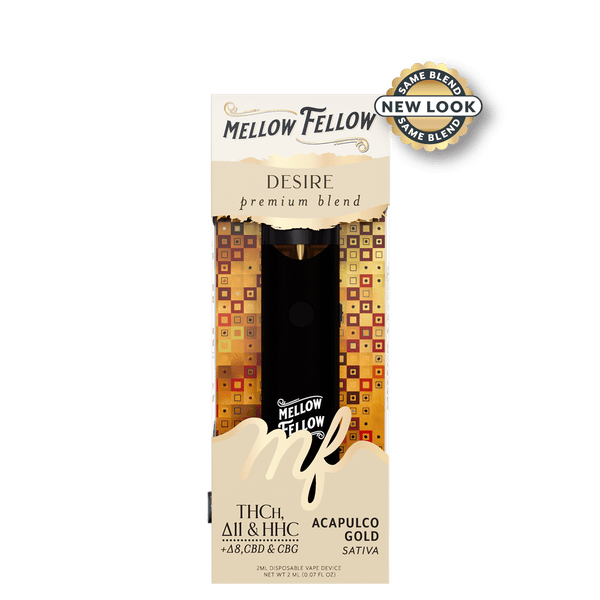 Desire Blend 2ml Disposable Vape - Acapulco Gold (Sativa) Desire Blend 2ml Disposable Vape - Acapulco Gold (Sativa)