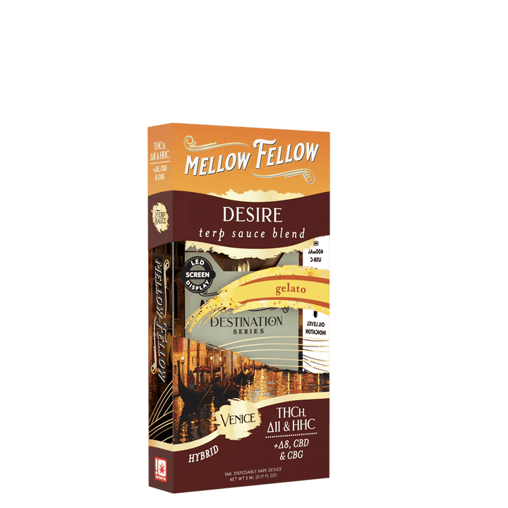 Desire Blend Venice - Terp Sauce 5ml Disposable Vape - Gelato (Hybrid) - Mellow Fellow