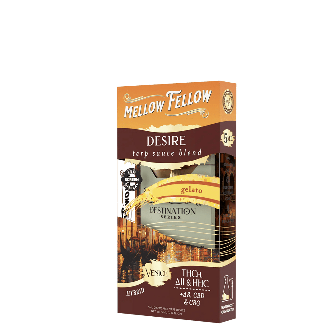 Desire Blend Venice - Terp Sauce 5ml Disposable Vape - Gelato (Hybrid) - Mellow Fellow