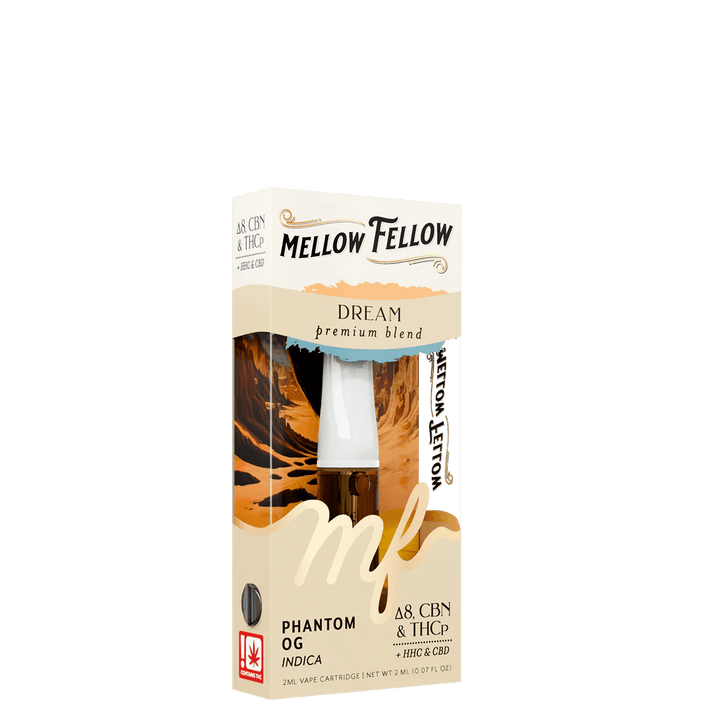 Dream Blend 2ml Vape Cartridge - Phantom OG (Indica) - Mellow Fellow