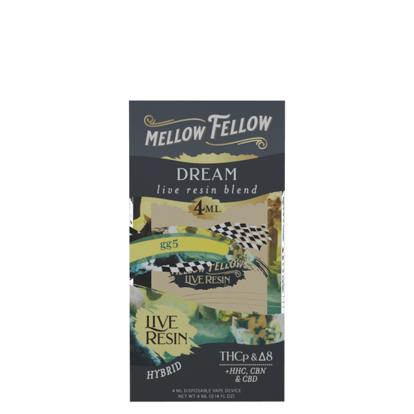 Dream Blend 4ml Live Resin Disposable Vape - GG5 (Hybrid) Dream Blend 4ml Live Resin Disposable Vape - GG5 (Hybrid)