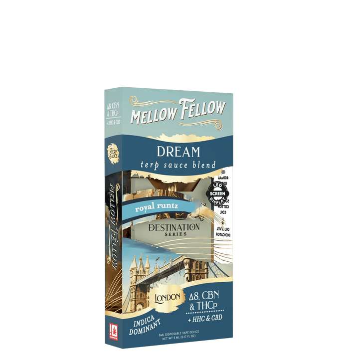 Dream Blend London - Terp Sauce 5ml Disposable Vape - Royal Runtz (Indica Dom.) - Mellow Fellow