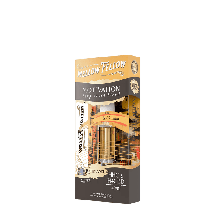 Kathmandu Motivation Blend - Terp Sauce 2ml Vape Cartridge - Kali Mist (Sativa) - Mellow Fellow