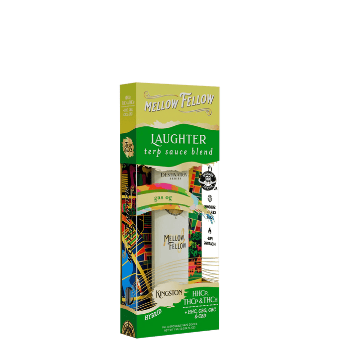 Laughter Blend - Terp Sauce 1ml Disposable Spinner Vape - Gas OG (Hybrid) - Mellow Fellow