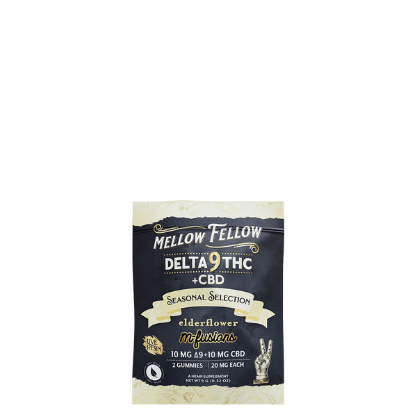 Live Resin Infused Edibles - 2 ct. 40mg Delta 9 THC & CBD - Elderflower (Seasonal Selection) Live Resin Infused Edibles - 2 ct. 40mg Delta 9 THC & CBD - Elderflower (Seasonal Selection)