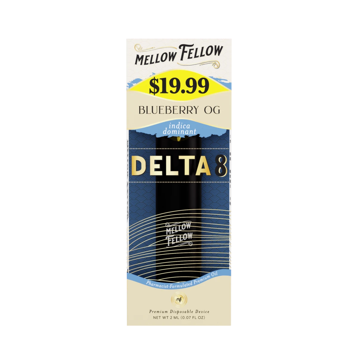 delta 8 indica blueberry afgoo vape cart for sale Delta 8 Premium 2ML Disposable Vape