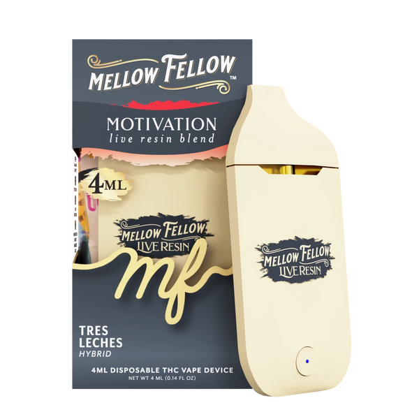 Motivation Blend 4ml Live Resin Disposable Vape - Tres Leches (Hybrid) Motivation Blend 4ml Live Resin Disposable Vape - Tres Leches (Hybrid)