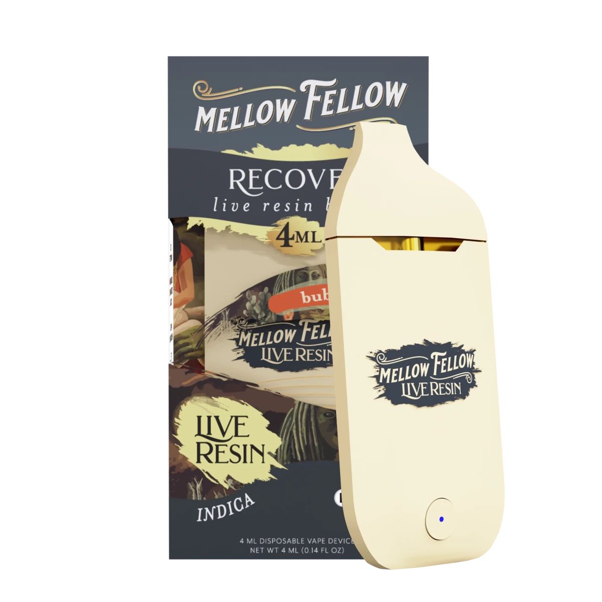 disposable vape for live resin Recover Blend 4ml Live Resin Disposable Vape