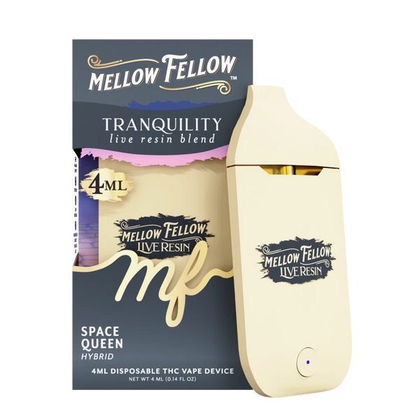 Tranquility Blend 4ml Live Resin Disposable Vape - Space Queen (Hybrid) Tranquility Blend 4ml Live Resin Disposable Vape - Space Queen (Hybrid)