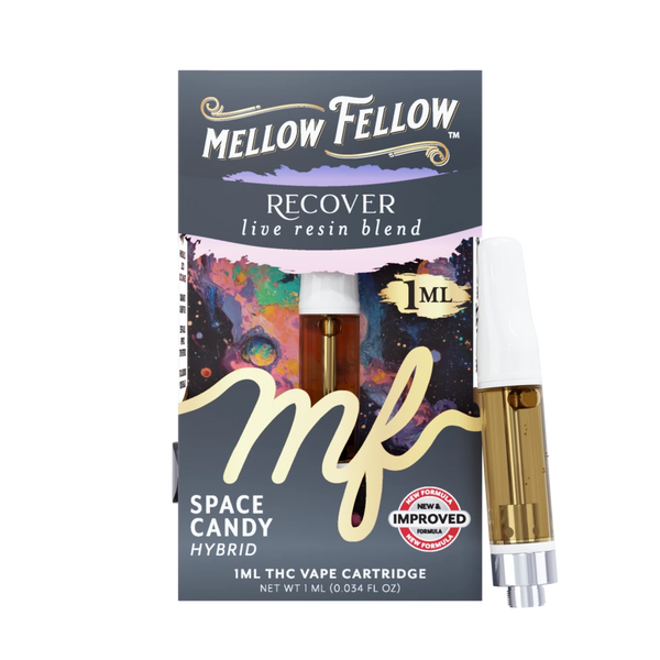 Recover Blend 1ml Live Resin Vape Cartridge - Space Candy (Hybrid) Recover Blend 1ml Live Resin Vape Cartridge - Space Candy (Hybrid)