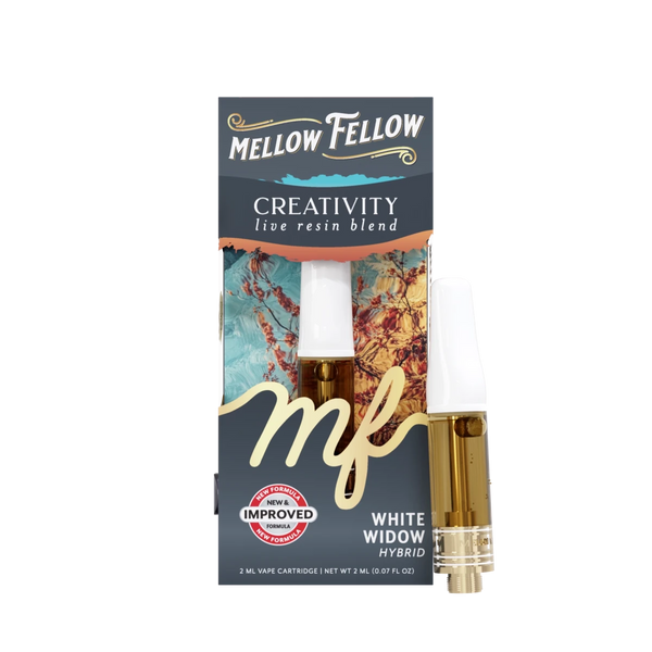 Creativity Blend 2ml Live Resin Vape Cartridge - White Widow (Hybrid) Creativity Blend 2ml Live Resin Vape Cartridge - White Widow (Hybrid)